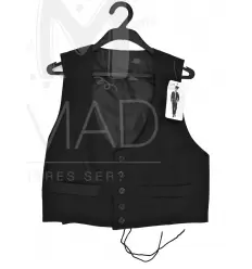 CHALECO CORDOBES INFANTIL NEGRO