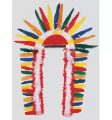 Feather war bonnet
