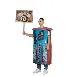 DISFRAZ TORRE EIFFEL ADULTO