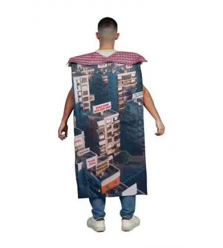 DISFRAZ TORRE EIFFEL ADULTO