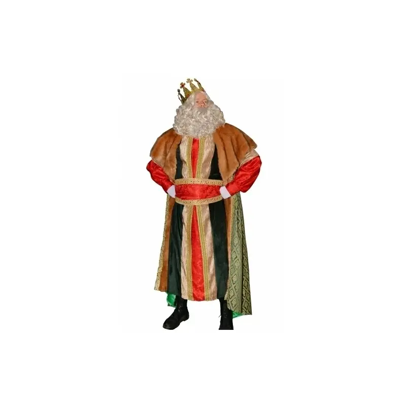 TRAJE REY MAGO GASPAR CALIDAD EXTRA