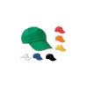 PACK 6 GORRAS AMARILLA LISA ADULTO