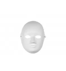 PACK 6 CARETAS BLANCAS CABALLERO