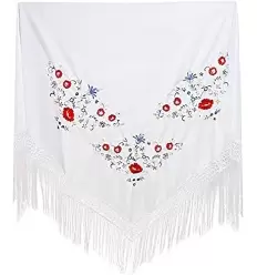 MANTON INFANTIL BORDADO