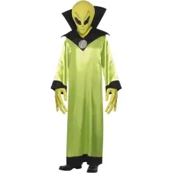 Disfarce de senhor extraterrestre adulto
