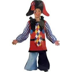 Flower clown costume, child
