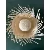Sombrero paja desfilorchado