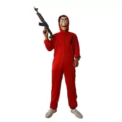 DISFRAZ LADRON PAPEL ROJO INFANTIL
