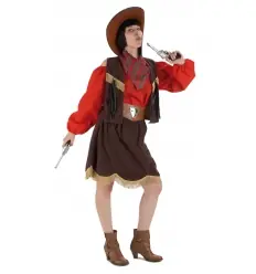 Luxo outfit cowgirl adulto