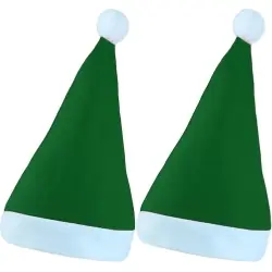 Pack 2 gorros elfo Pai Natal adulto