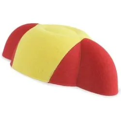 Monteira bandeira Espanha adulto