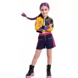 DISFRAZ K-POP RUMI MORADA INFANTIL TALLA 10-12 AÑOS