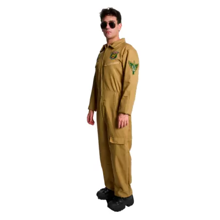 DISFRAZ PILOTO COMBATE ADULTO TALLA S
