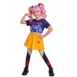 DISFRAZ K-POP ROSA INFANTIL
