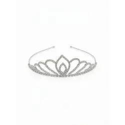 Tiara brilhante sem pente