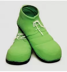 Paire de chaussures clown pointure moyenne