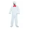 Fato de urso polar infantil