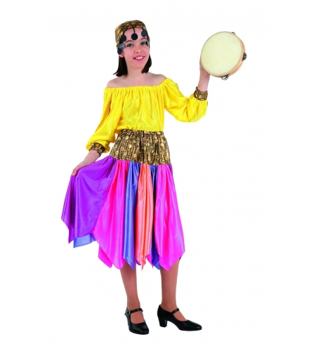 Comprar online Disfraz de Zíngara Pañuelo para niña