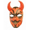 Teufel maske mit teufelshörner