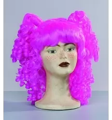 Manga pink nina wig