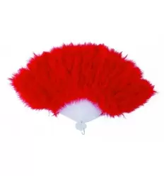 Abanico de plumas
