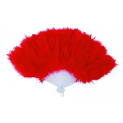 Abanico de plumas