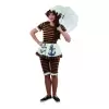Déguisement de baigneur d"Époque femme
