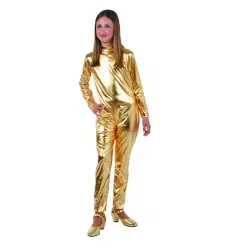 Malha lycra metalizada infantil