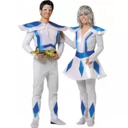 Disfraz galactico espacial adulto