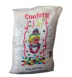 Sac confettis 10 kg.
