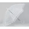 Lace umbrella with white lacework