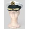 Casquette capitaine de marin tissu