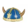 Casque viking bleu