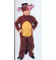 Ox mascot kids costume