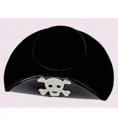 Chapéu preto de pirata
