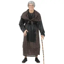 Old lady costume.