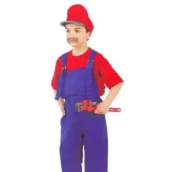 Plumber kids costume