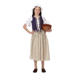 DISFRAZ CAMPESINA INFANTIL