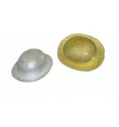 Chapéu de côco brilhante infantil