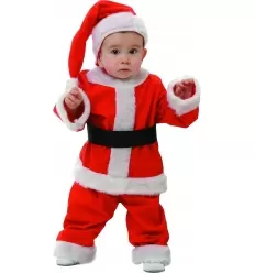 Disfraz papa noel infantil