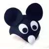 Coiffe souris feutre enfant