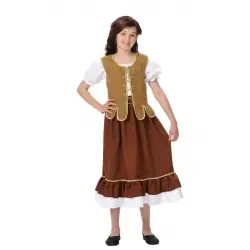 DISFRAZ TABERNERA MEDIEVAL INFANTIL