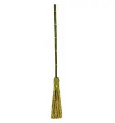 Vassoura de bruxa em bambu
