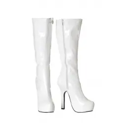 BOTTES PLATEFORME BLANCHE