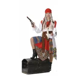 Fato pirata mulher