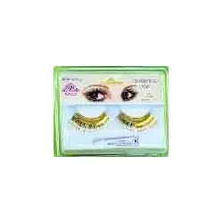 Wimpern aus verchiedene farben