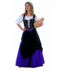DISFRAZ TABERNERA MEDIEVAL ADULTO