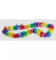 Collar hawaiano flores