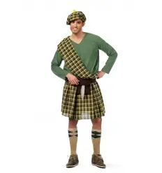 DISFRAZ ESCOCES VERDE