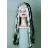 Long hair vampiress or witch wig